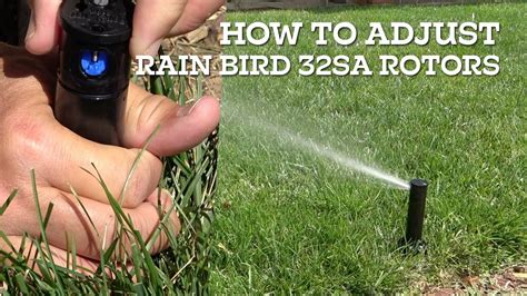 adjusting rainbird 32sa|RAIN BIRD 32SA QUICK START MANUAL Pdf。